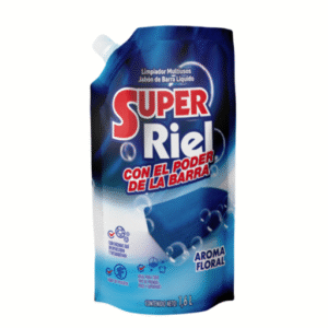 JABON EN BARRA LIQUIDO SUPER RIEL  LITRO